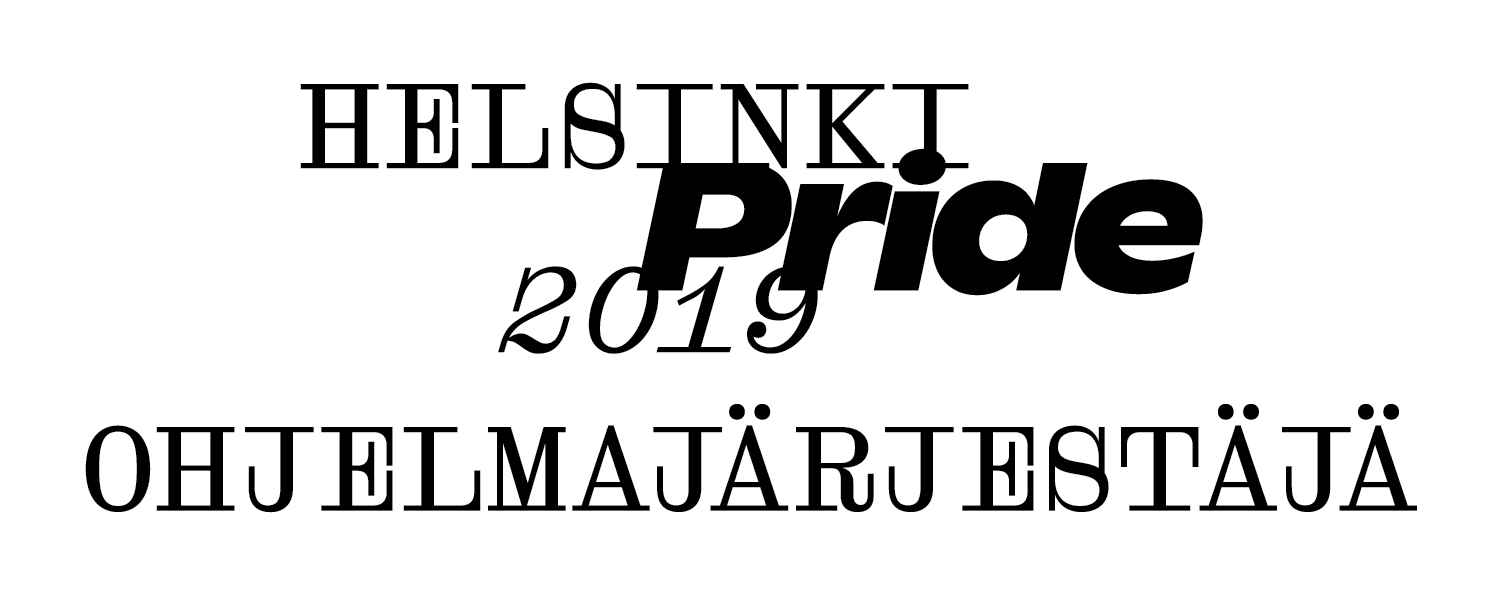 Helsinki Pride 2019 Ohjelmaj&auml;rjest&auml;j&auml;